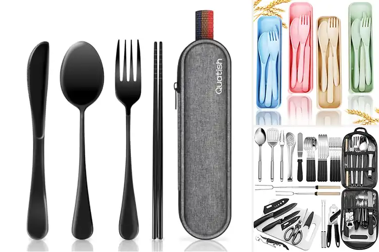 Detailed view of Best Portable Picnic Utensils