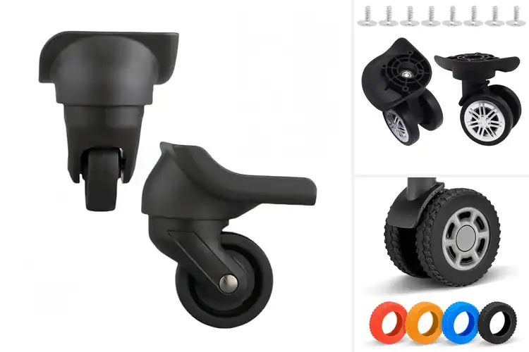 Detailed view of Best Quiet Spinner Wheels Luggage