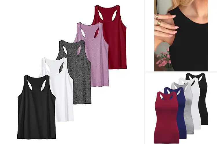 Detailed view of Best Racerback Tank Tops: 10 Top Picks for Comfort & Style
