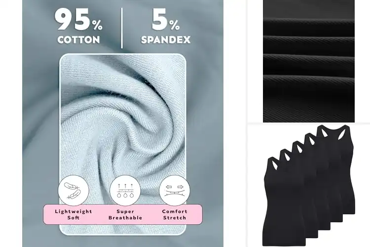 Detailed view of Best Racerback Tanks: Top Picks for Comfort & Style