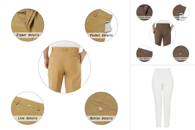 Detailed view of Best Roomy Trousers: Ultimate Comfort for All-Day Wear