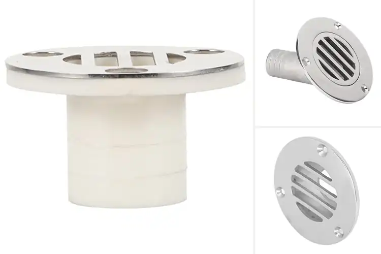 Detailed view of Best Seawater Drain Hole Design