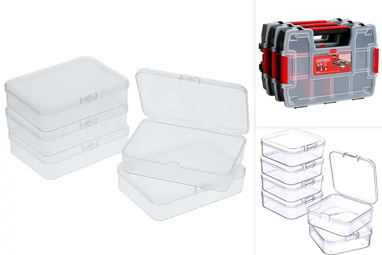 Detailed view of Best Small Parts Containers