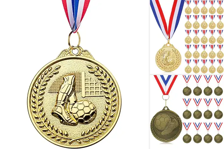 Detailed view of Best Soccer Award Medals For Kids