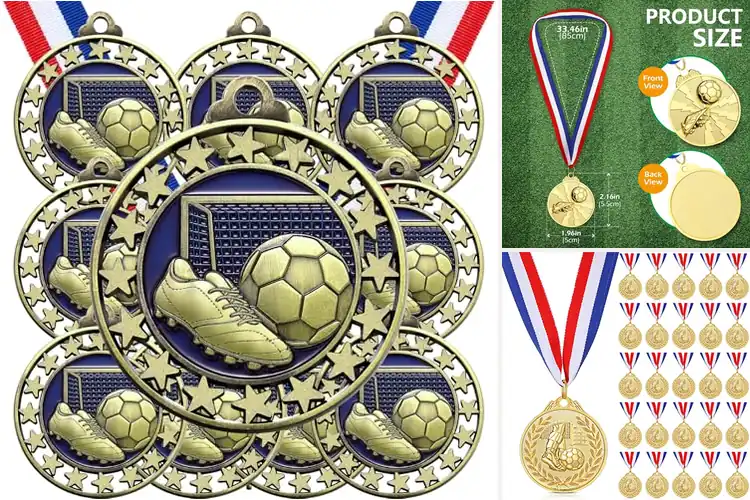 Detailed view of Best Soccer Participation Medals
