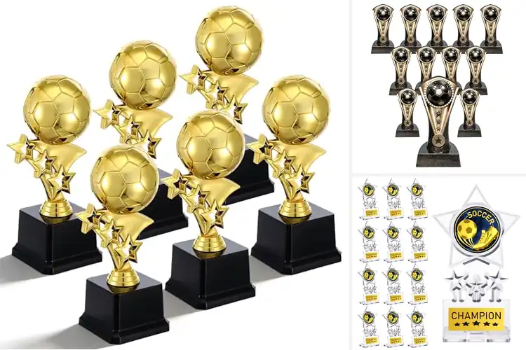 Detailed view of Best Soccer Team Trophies for Unforgettable Victories