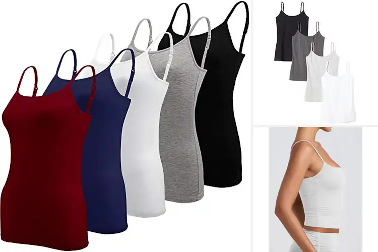 Detailed view of Best Spaghetti Strap Tanks