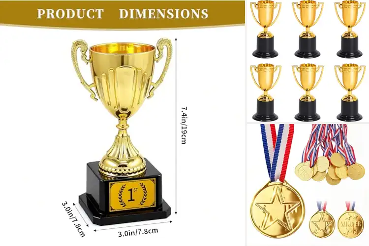 Detailed view of Best Sports Award For Kids Ceremonies