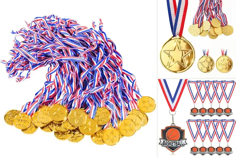 Detailed view of Best Sports Party Favors Medals