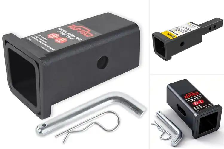 Detailed view of Best Straight Hitch Adapters: Towing Made Easy & Safe