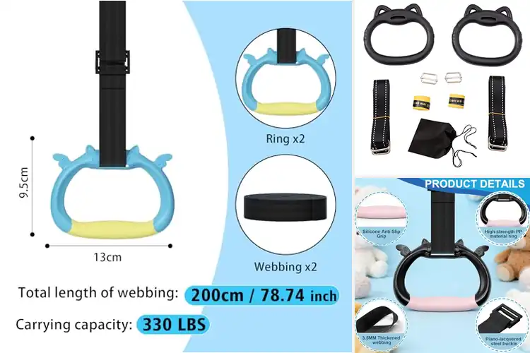 Detailed view of Best Strength Training Rings For Kids