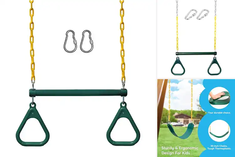 Detailed view of Best Swing Rings For Kids: Top Picks for Safe Outdoor Fun