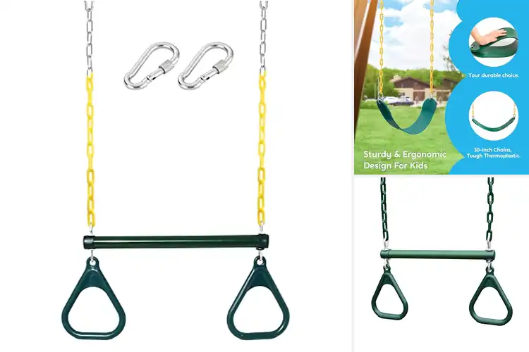 Detailed view of Best Swing Rings For Playsets: Top 10 Picks for Backyard Fun