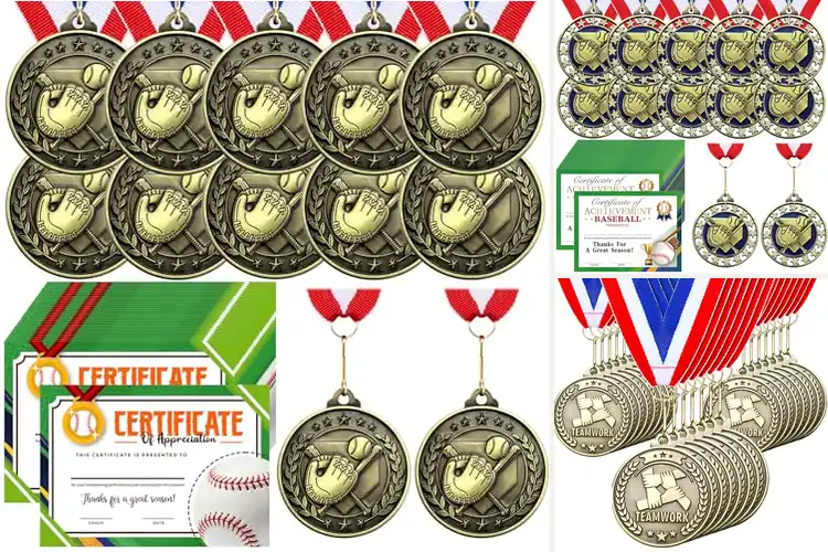 Detailed view of Best Team Competition Trophies