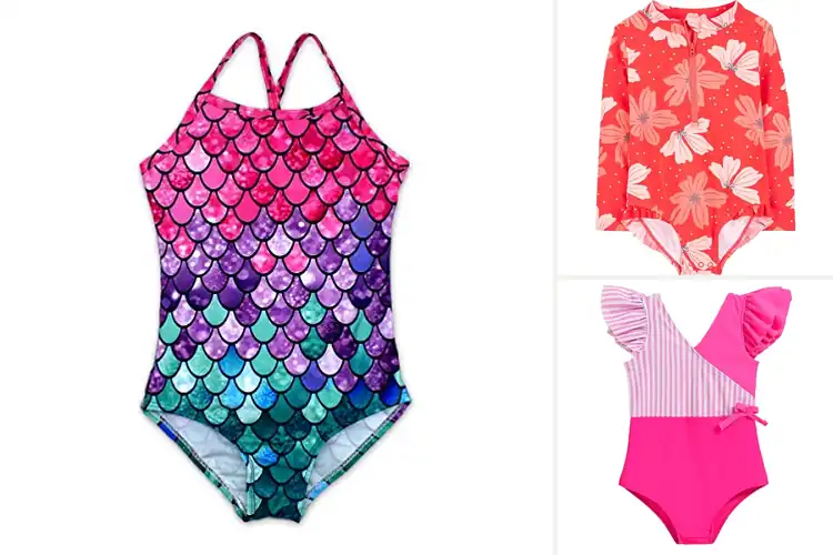 Detailed view of Best Toddler Girl Swimsuits