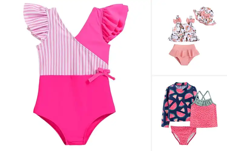 Detailed view of Best Toddler Girls Bathing Suits