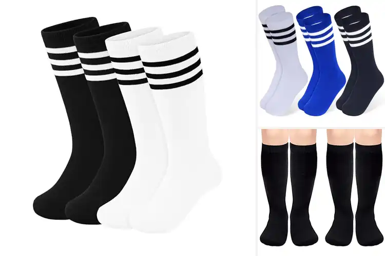 Detailed view of Best Toddler Soccer Socks: Comfort & Fun for Little Players