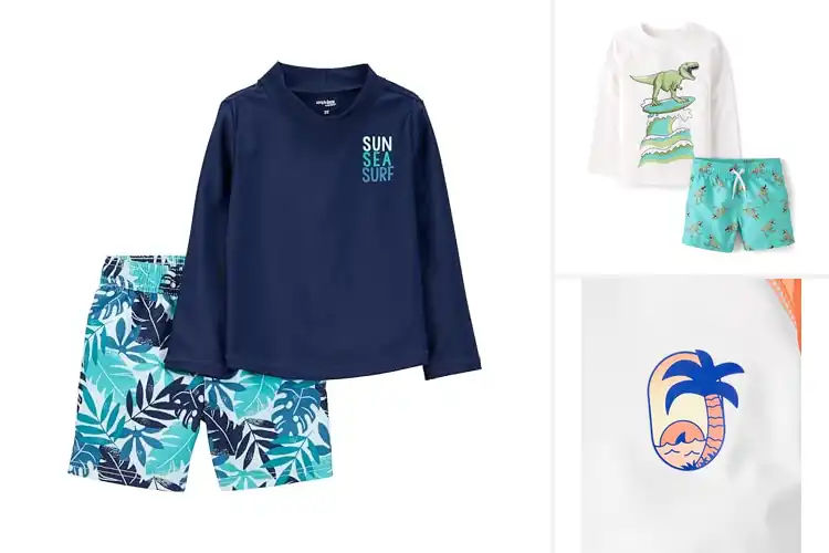 Detailed view of Best Toddler Swim Suits: UPF 50+ Protection & Quick-Dry Fun