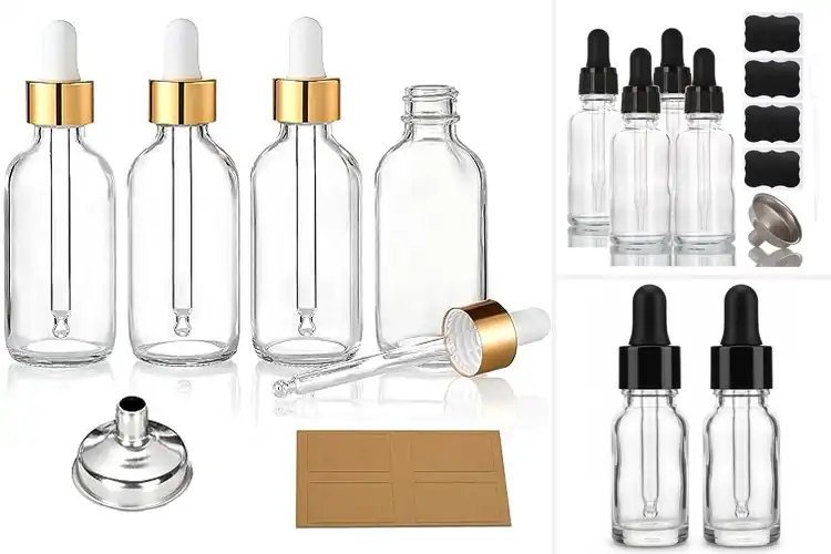 Detailed view of Best Transparent Oil Bottles