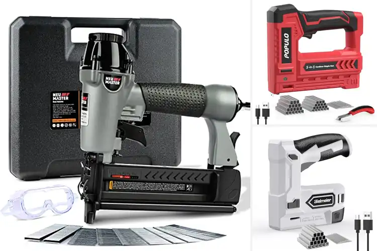 Detailed view of Best Trim Staple Guns