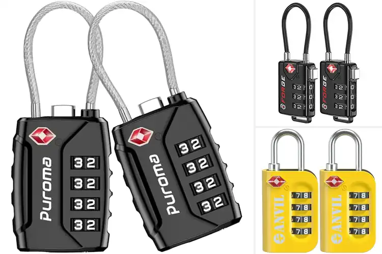 Detailed view of Best TSA Lock Suitcases