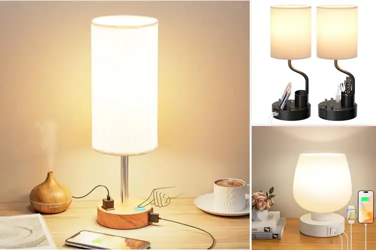 Detailed view of Best USB Nightstand Lamps