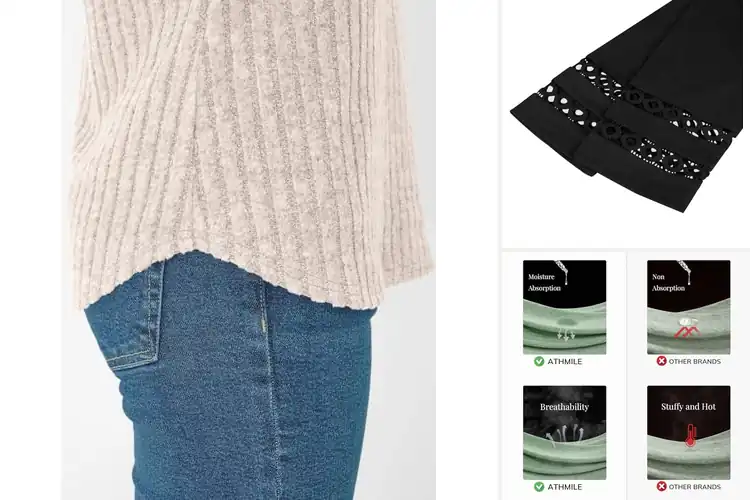 Detailed view of Best V-Neck Tops: Must-Have Styles to Elevate Every Outfit