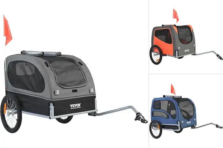 Detailed view of Best Weatherproof Dog Bike Trailer