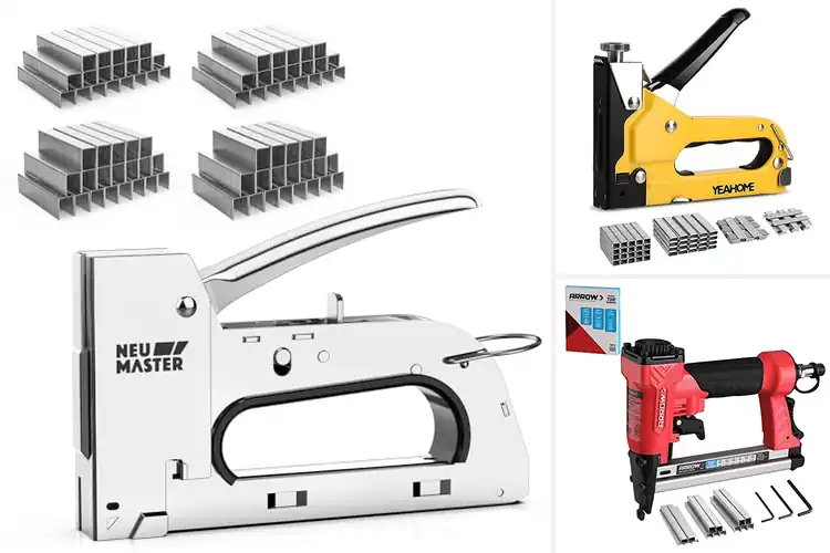 Detailed view of Best Woodworking Staplers