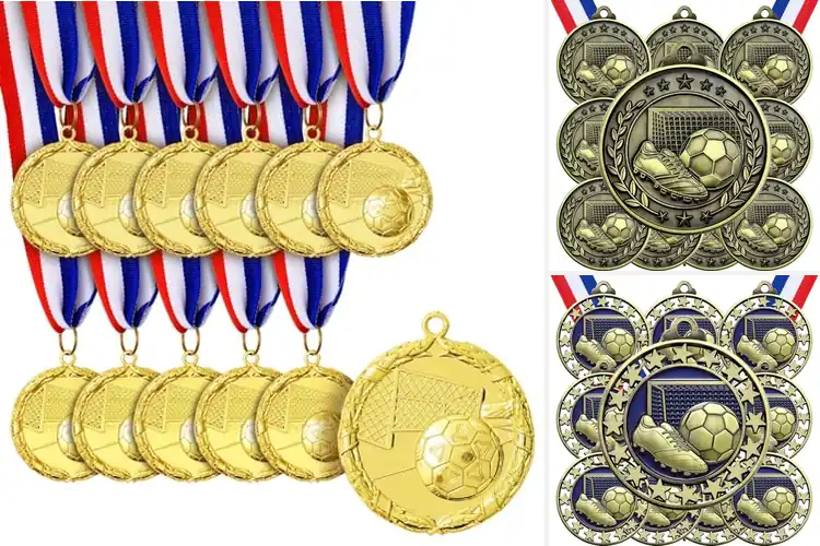 Detailed view of Best Youth Soccer Medals